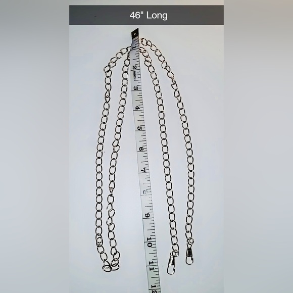 High Fashion Popcorn PU Leather Chain Crossbody Bag - NWOT. - Picture 9 of 14